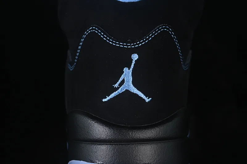 All categories Air Jordan Jordan series basketball shoes Air Jordan 5 TG version Air Jordan 5 Retro "Black University Blue" AJ5 Joe 5 University Blue DD0587-008